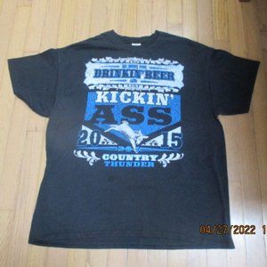 Country Thunder 2015 Concert Tee Shirt (BLACK)